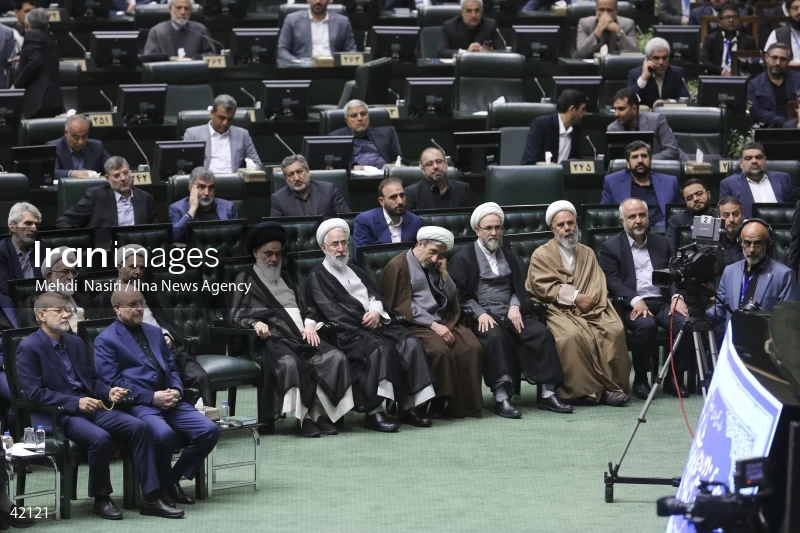 The opening ceremony of the 12th term of The Islamic Consultative Assembly