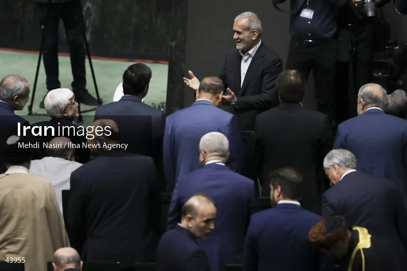 The inauguration ceremony of Iran's 14th presidential term, Masoud Pezeshkian.
