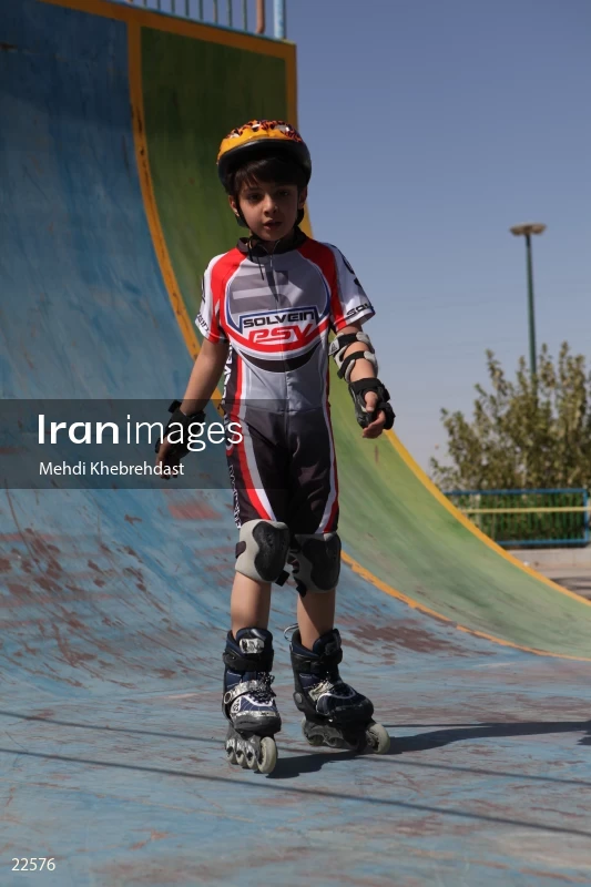 Young skater