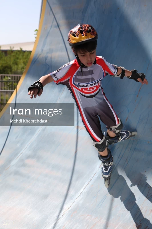 Young skater