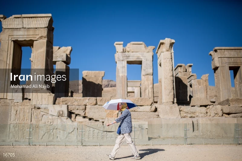 Foreign tourists in Iran