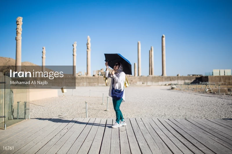 Foreign tourists in Iran