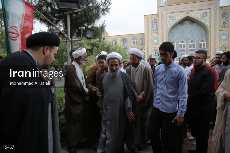 Campaign rally of clergymen in support of Ebrahim Raisi in Qom