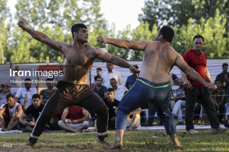 Indigenous Wrestling League in Gilan Province