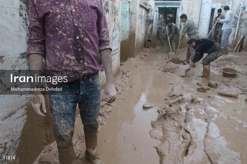 Flooding in Sharak-e-Sadi, Shiraz