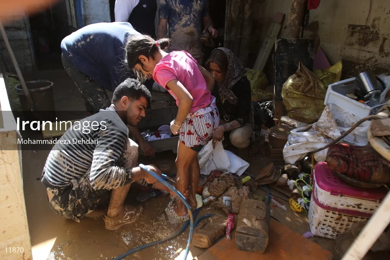 Flooding in Sharak-e-Sadi, Shiraz