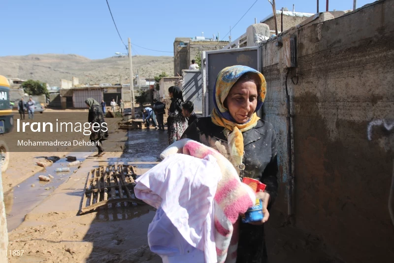 Flooding in Sharak-e-Sadi, Shiraz
