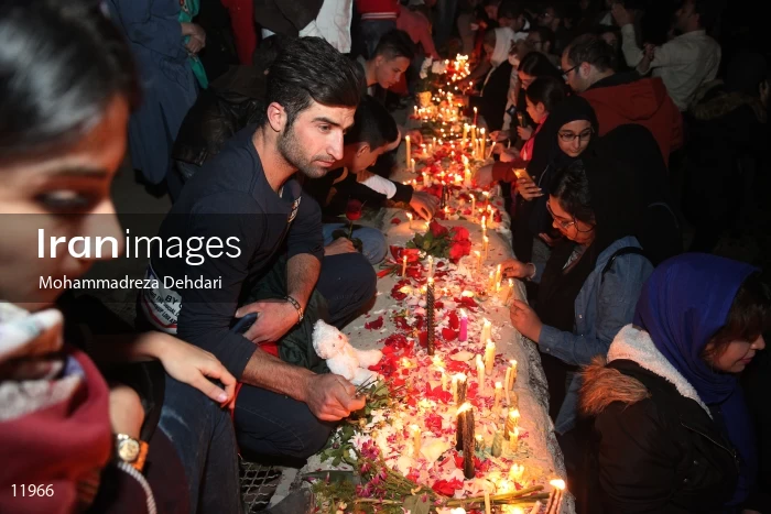 Commemoration of the flood victims of Shiraz