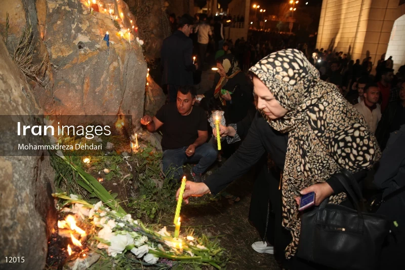 Commemoration of the flood victims of Shiraz