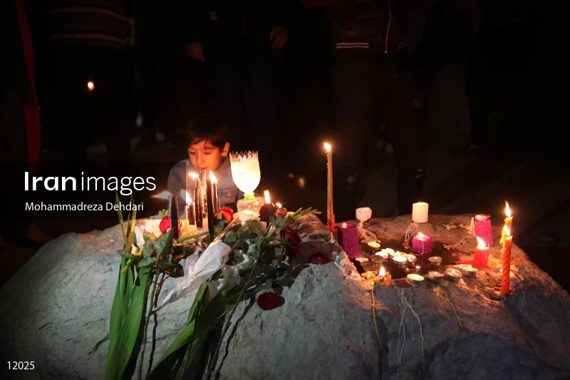 Commemoration of the flood victims of Shiraz