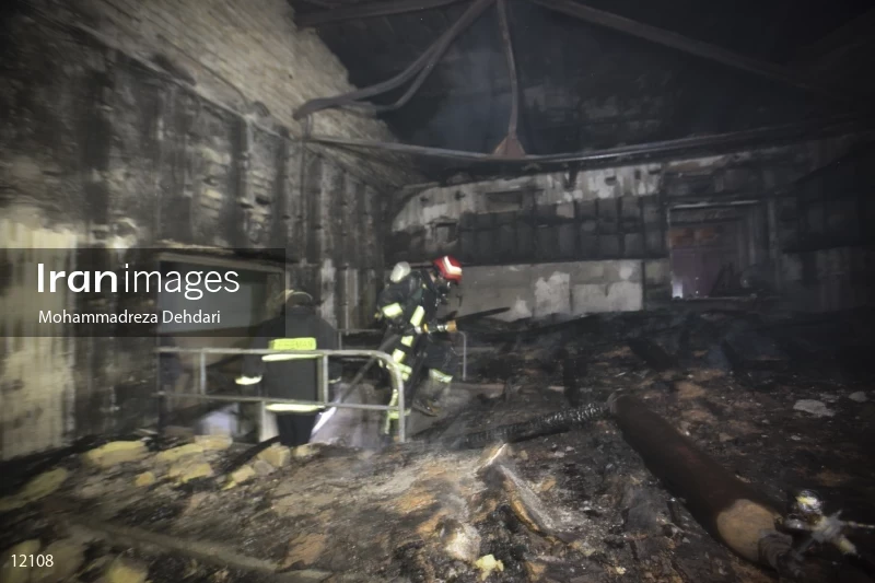 Fire at Bahman cinema in shiraz