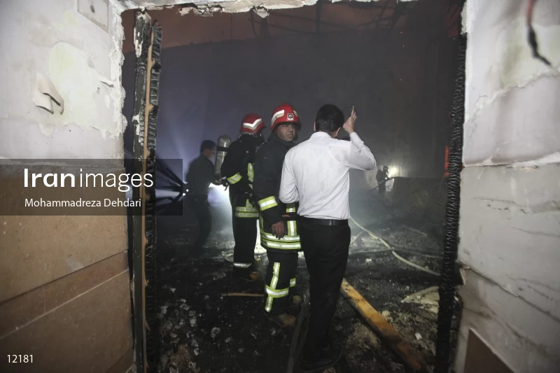 Fire at Bahman cinema in shiraz