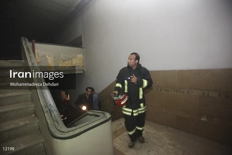 Fire at Bahman cinema in shiraz