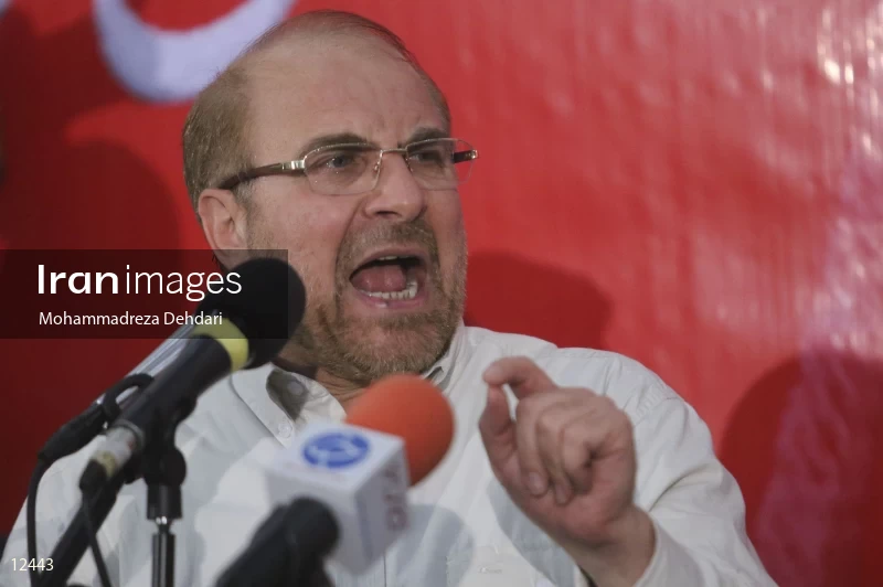 campaign rally in support of Mohammad Bagher Ghalibaf in Shiraz