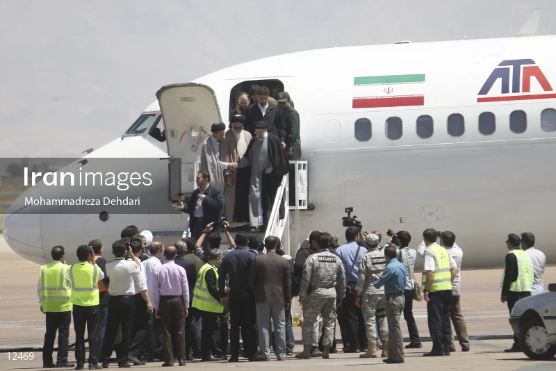 Presidential candidate Ebrahim Raisi in Shiraz