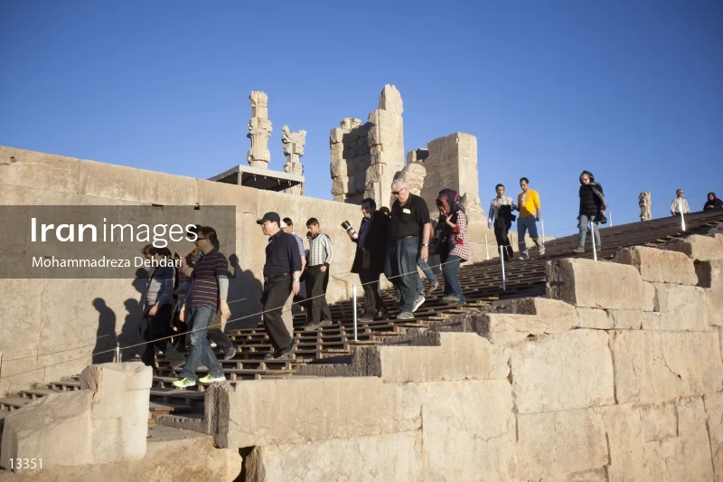 Foreign tourists in Iran
