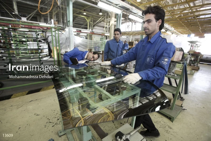 Iran Khodro assembly line