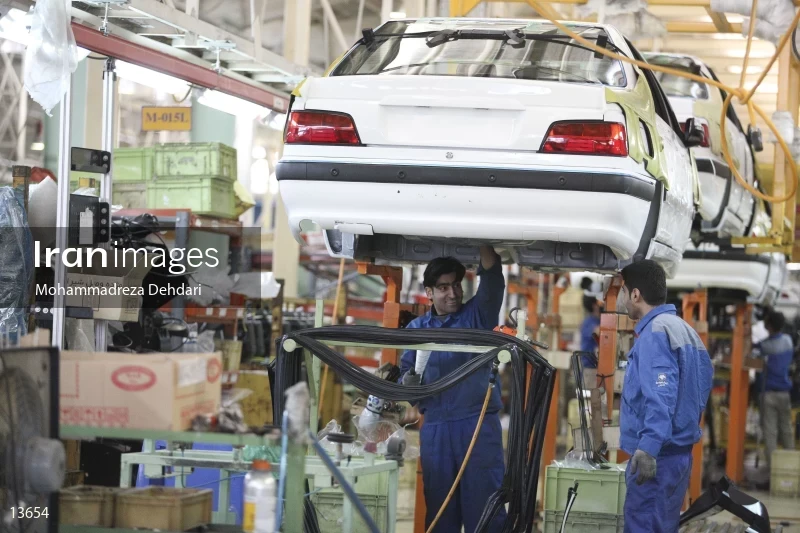 Iran Khodro assembly line