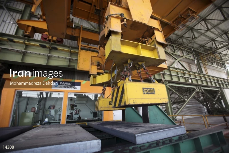 Steel ingot production line