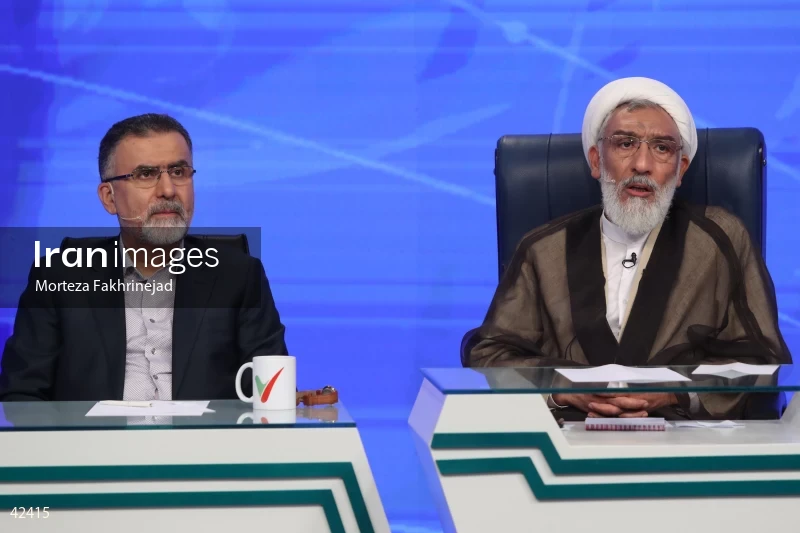 Mostafa Pourmohammadi on the Political Roundtable program on Channel Three