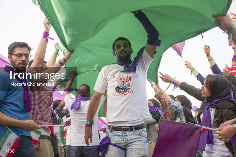 Campaign Rally in Support of Hassan Rouhani