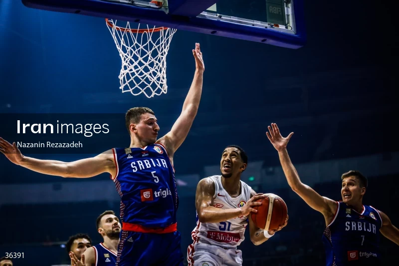 FIBA Basketball World Cup 2023 - Serbia VS Puerto Rico