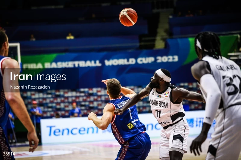 FIBA Basketball World Cup 2023 - South Sudan VS Serbia