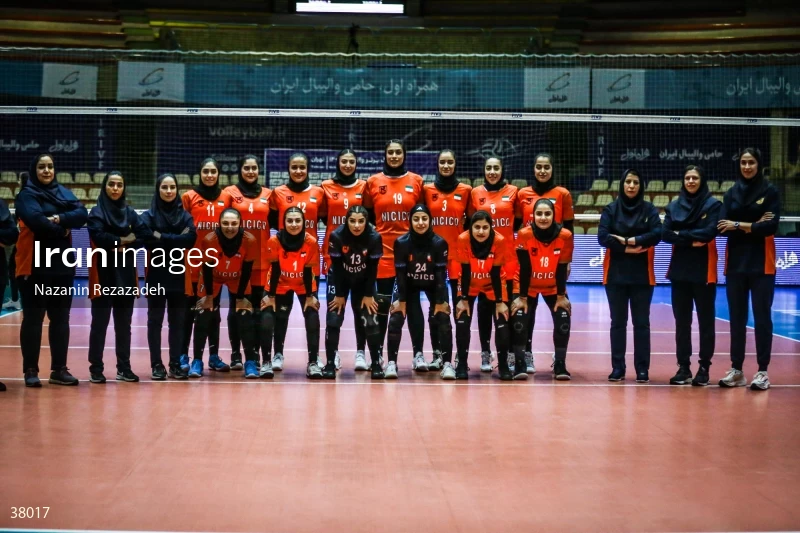 Mehrsun VS Sanat Mes Rafsanjan - Iranian women's volleyball premier league