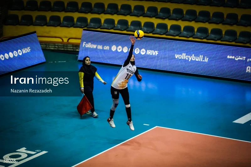 Mehrsun VS Sanat Mes Rafsanjan - Iranian women's volleyball premier league