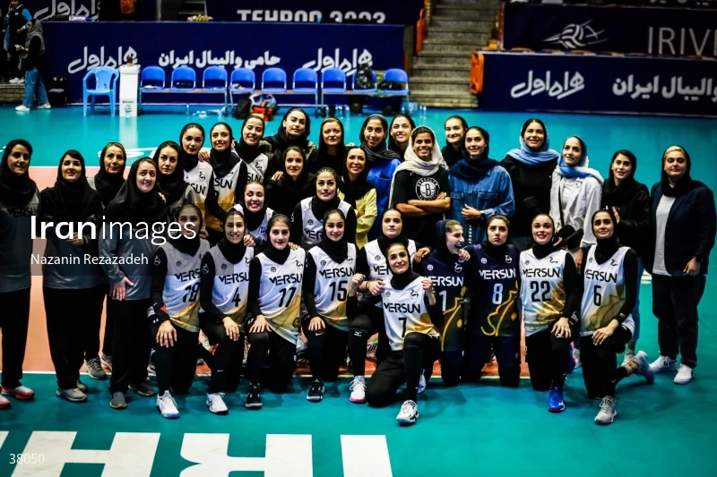 Mehrsun VS Sanat Mes Rafsanjan - Iranian women's volleyball premier league