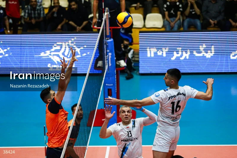 Paykan VS Nian Electronic - Iranian men's volleyball premier league