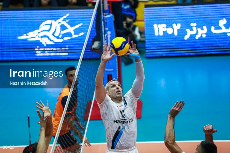 Paykan VS Nian Electronic - Iranian men's volleyball premier league