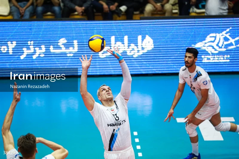 Paykan VS Nian Electronic - Iranian men's volleyball premier league