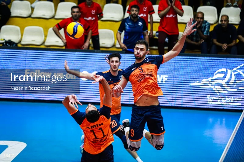 Paykan VS Nian Electronic - Iranian men's volleyball premier league