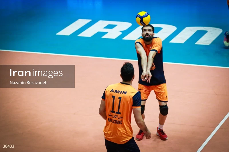 Paykan VS Nian Electronic - Iranian men's volleyball premier league