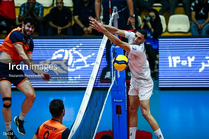 Paykan VS Nian Electronic - Iranian men's volleyball premier league