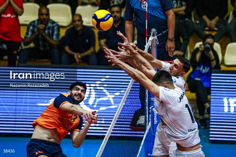 Paykan VS Nian Electronic - Iranian men's volleyball premier league