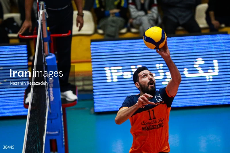Paykan VS Nian Electronic - Iranian men's volleyball premier league