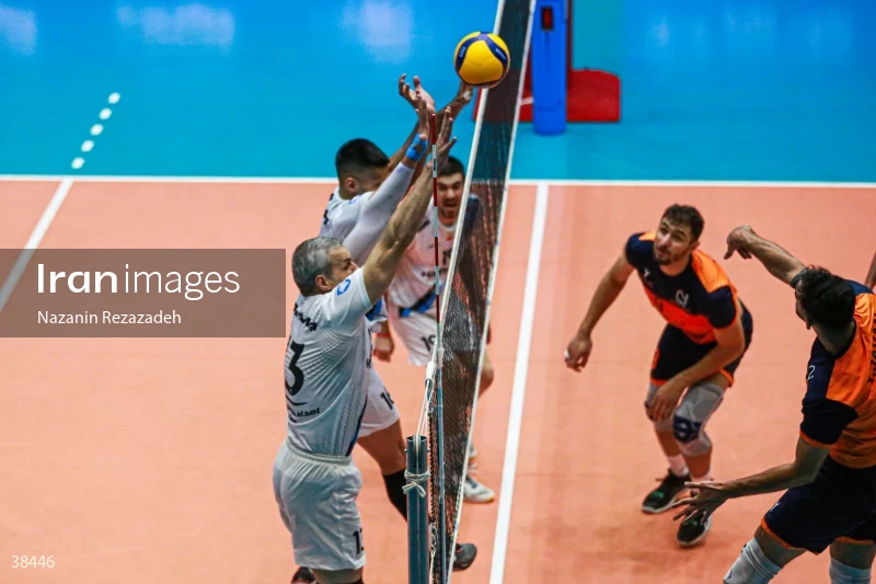 Paykan VS Nian Electronic - Iranian men's volleyball premier league