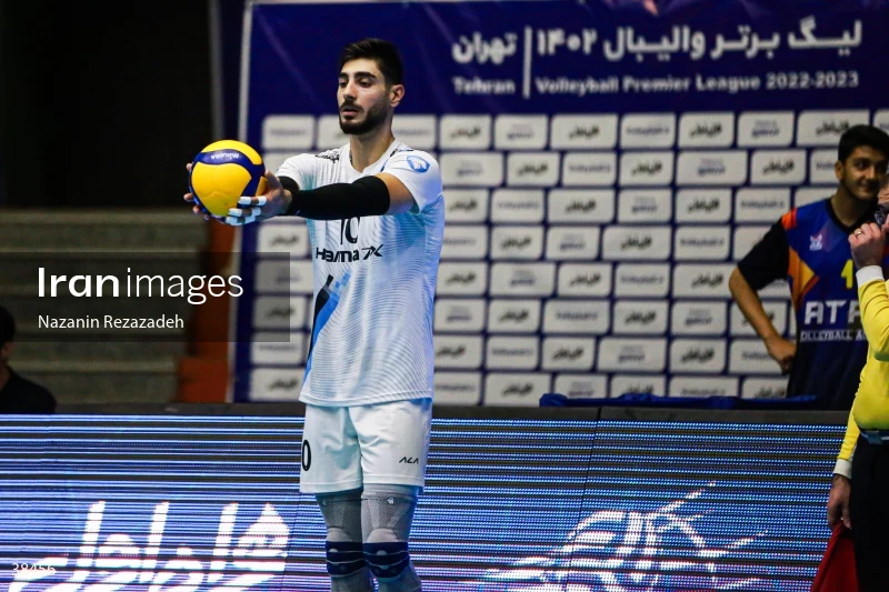 Paykan VS Nian Electronic - Iranian men's volleyball premier league