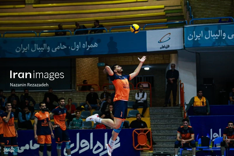 Paykan VS Nian Electronic - Iranian men's volleyball premier league