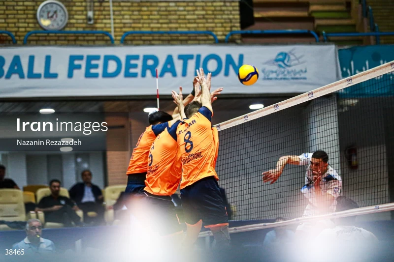 Paykan VS Nian Electronic - Iranian men's volleyball premier league