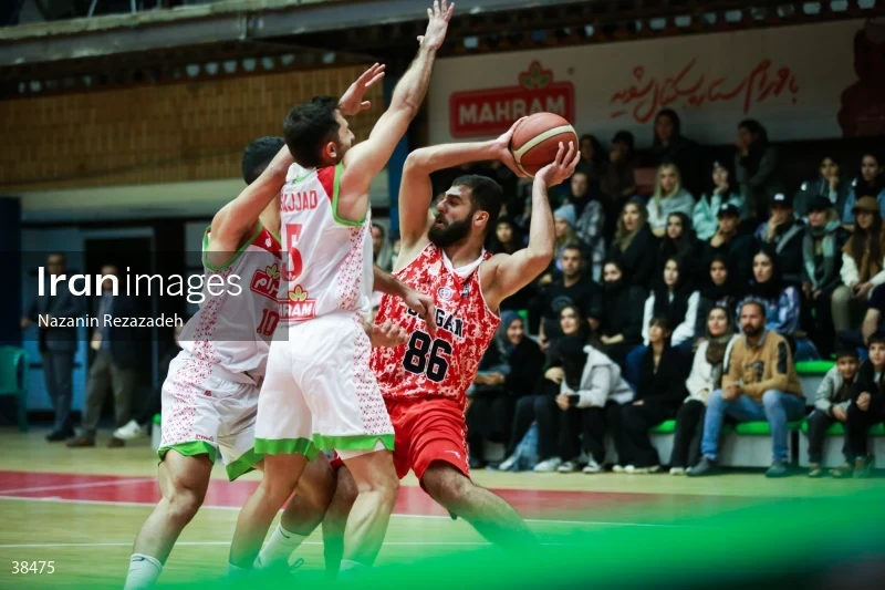 Mahram Vs Shahrdari Gorgan- Iranian men's Basketball premier league