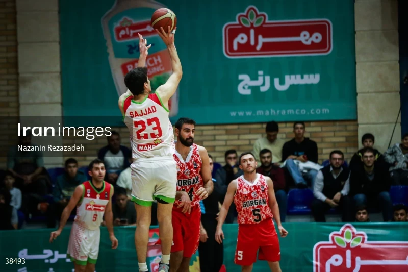 Mahram Vs Shahrdari Gorgan- Iranian men's Basketball premier league