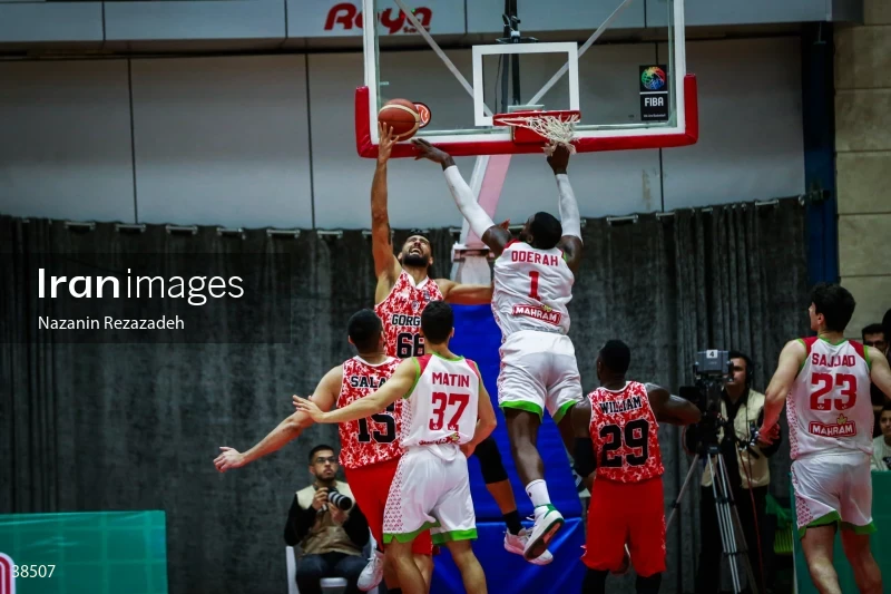 Mahram Vs Shahrdari Gorgan- Iranian men's Basketball premier league