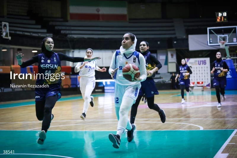 Mehrsun Vs SBA - Iranian women's Basketball premier league