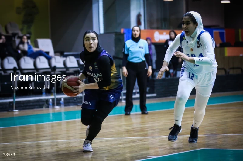 Mehrsun Vs SBA - Iranian women's Basketball premier league