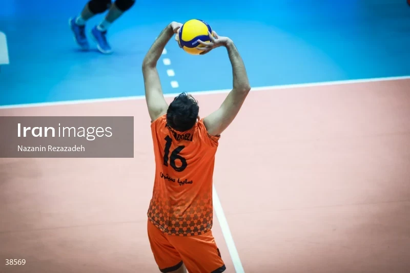 Saipa VS Chadormalu - Iranian men's volleyball premier league