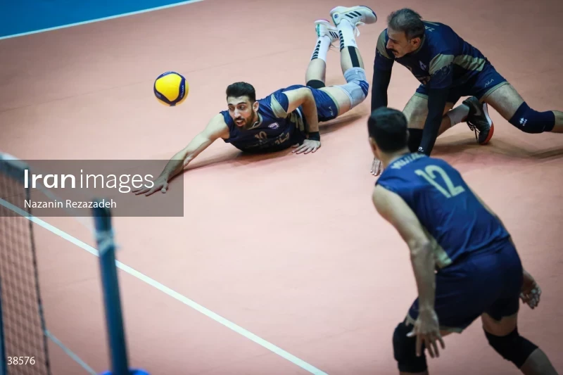 Saipa VS Chadormalu - Iranian men's volleyball premier league
