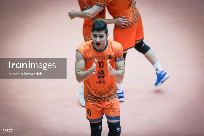 Saipa VS Chadormalu - Iranian men's volleyball premier league